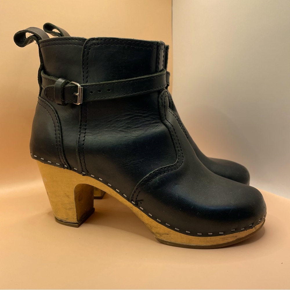 Swedish Hasbeens Jodhpur Ankle Boots EU 39 US 8